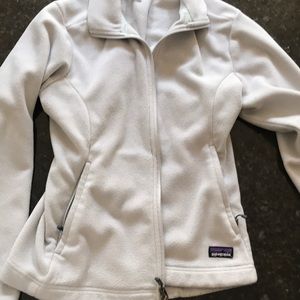 patagonia full zip sweater